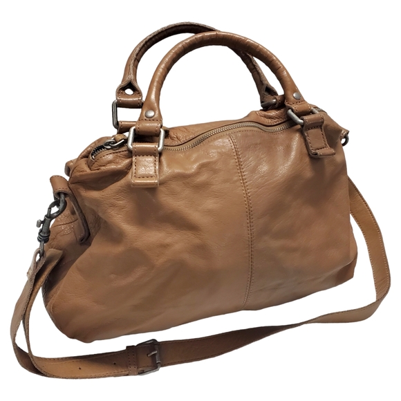 💥SOLD💥 LIEBESKIND Berlin Margo Botalato Leather Purse Handbag Hobo - Picture 8 of 15